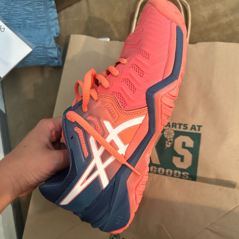 Pink orange blue ASICS - Picture 2 of 3